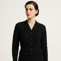 vintage-black-cardigan