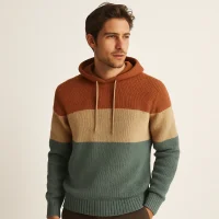 vintage-color-knit-hoodie